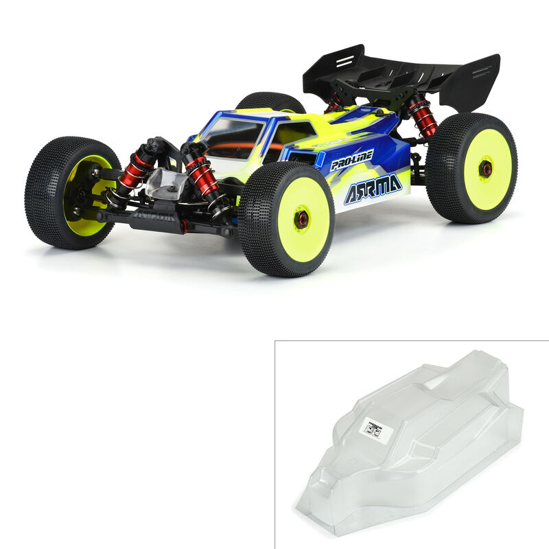 Proline 1/8 TYPHON 6S & TLR Axis Clear Body Tuned